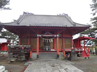 写真：伊去波夜和気命（いこはやわきみこと）神社