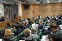 写真:グローバル・アピール2008発表式典の会場の様子