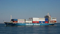 写真:船舶イメージ(コンテナ船)