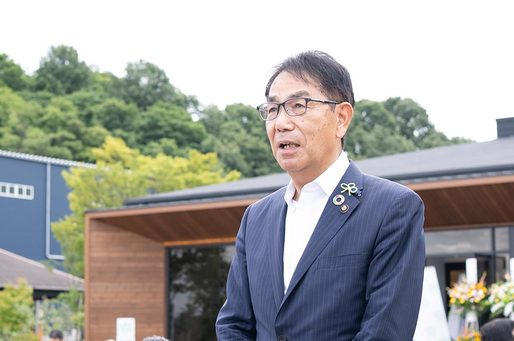 写真:尾道市長 平谷 祐宏氏