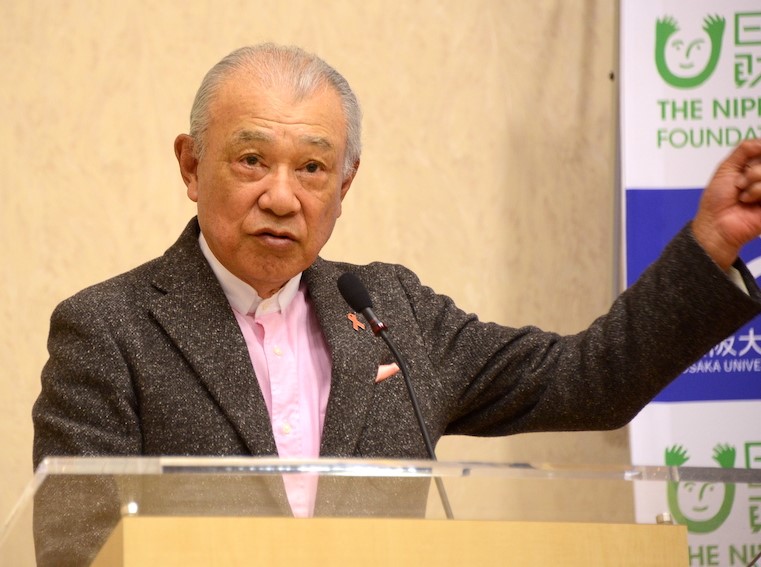 写真:日本財団 会長 笹川陽平