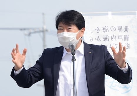 写真:伊原木 隆太氏(岡山県 知事)