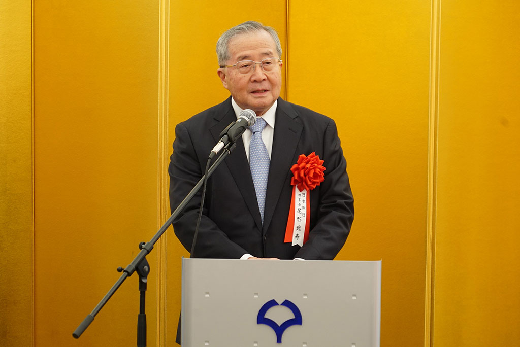 画像:日本財団理事長 尾形武寿