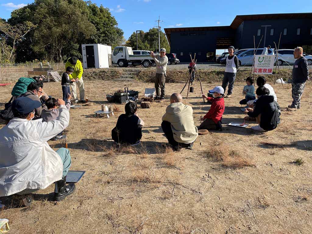 防災デイキャンプの様子