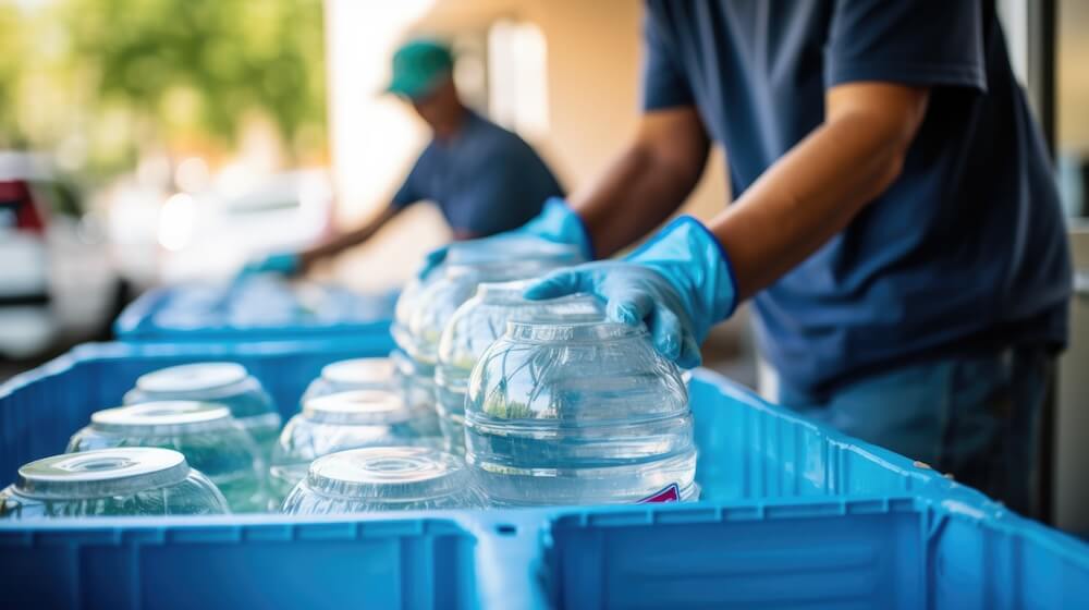 写真：工場で働く人たち