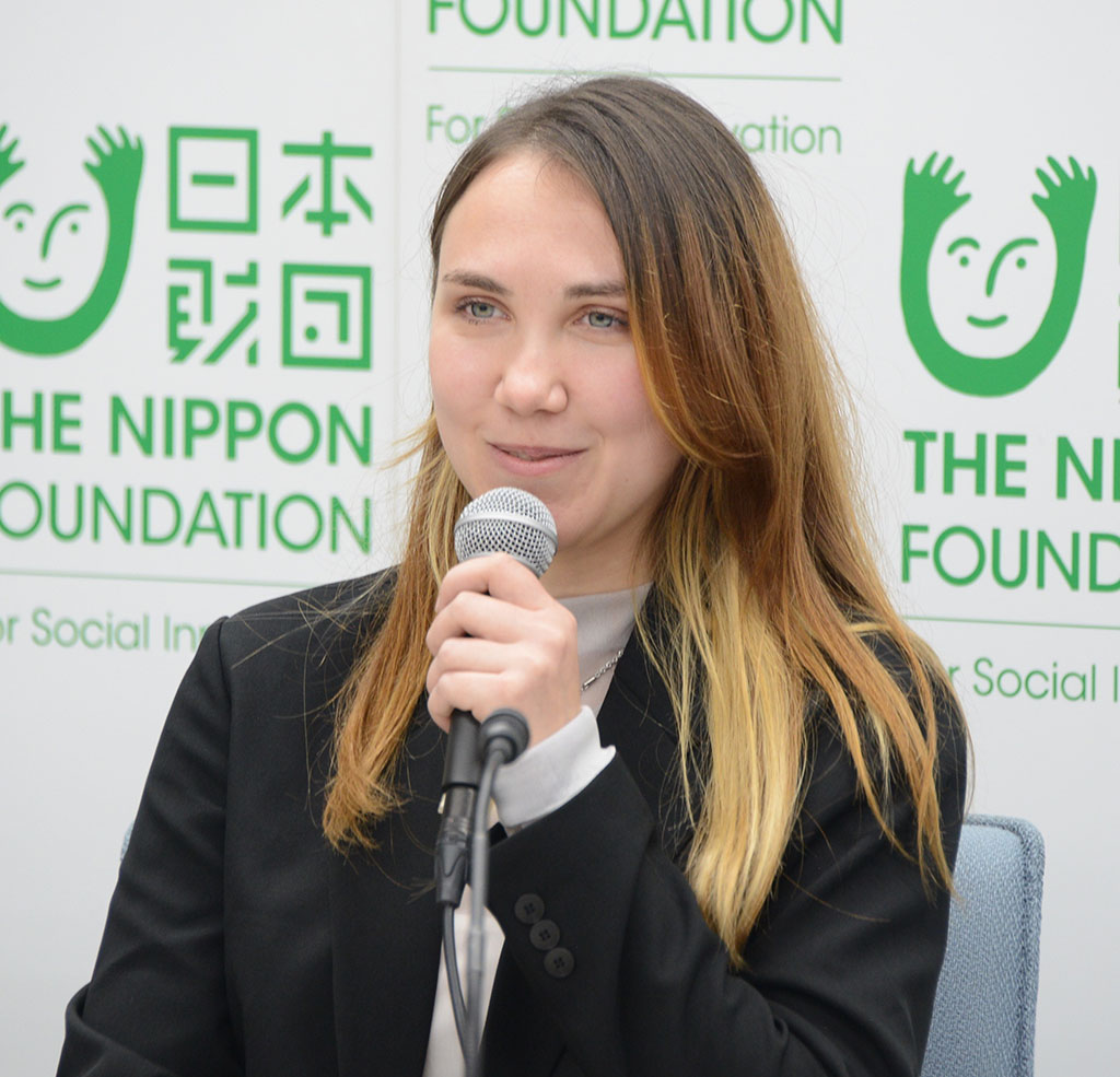 写真：Godenko Olesandra（ホデンコ・オレクサンドラ）さん