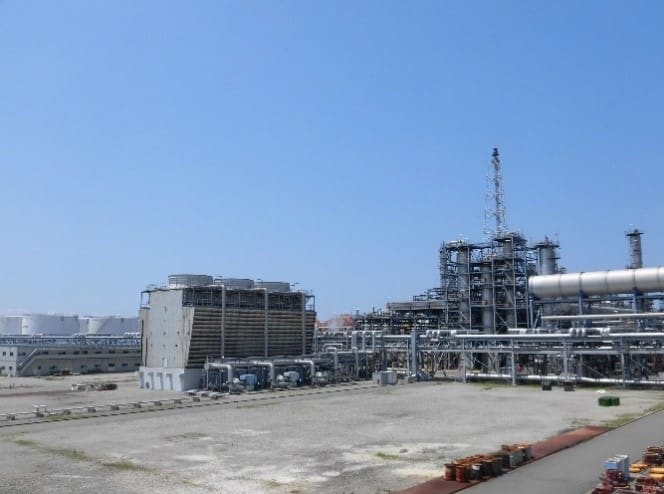 建設中のSAF生産プラント