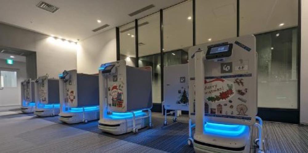 クリスマス仕様の仮装をしているPotato