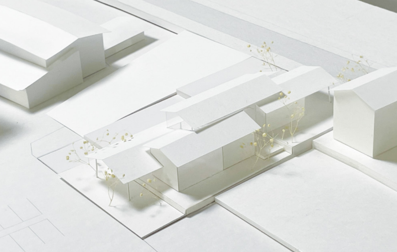 画像：ソ・ト・ウ・ラみんなの家（仮称）の模型