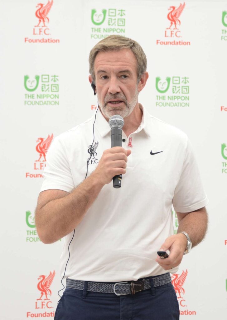 リバプールFC財団CEOマット パリッシュ（Matt Parish）