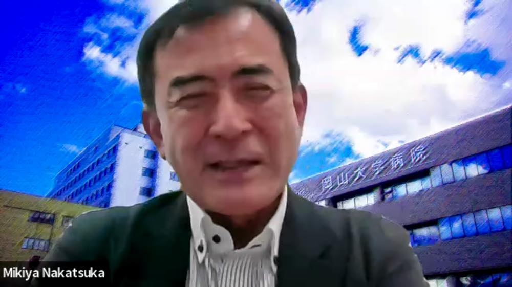 オンラインで取材に応じていただいた中塚幹也さん